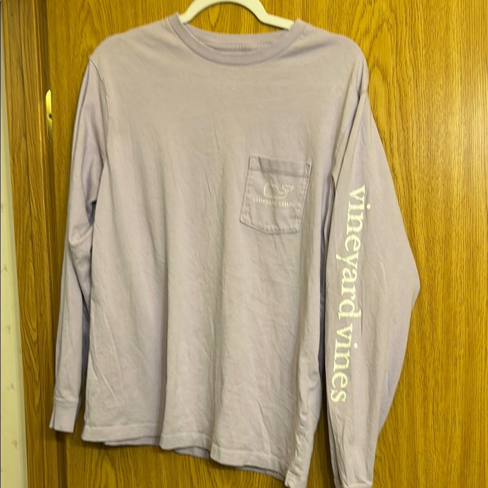 Vineyard Vines Purple Long Sleeve Tee